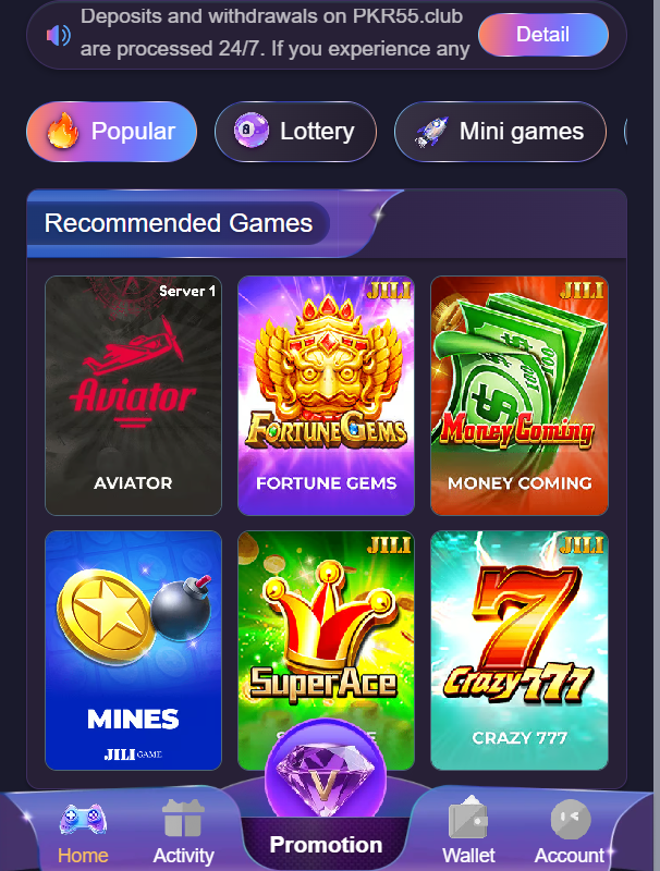 PKR555 Game